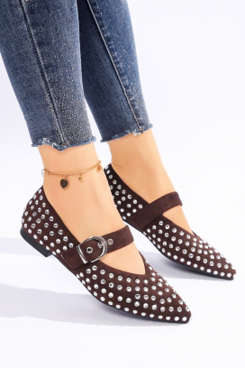 pantofi damă GRINDONA BROWN