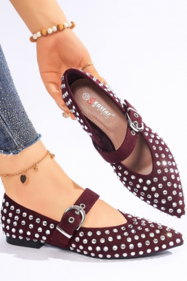 pantofi damă GRINDONA BORDO