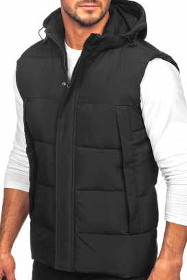 vestă bărbați KONEKTO BLACK
