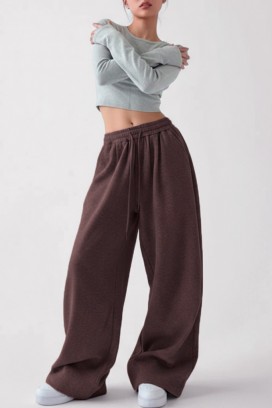 pantaloni sport VIOXENA BROWN