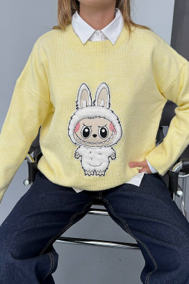 pulover LABUNZA YELLOW