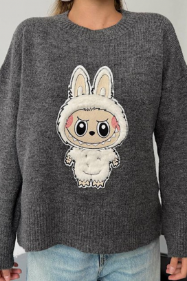 pulover LABUNZA GREY