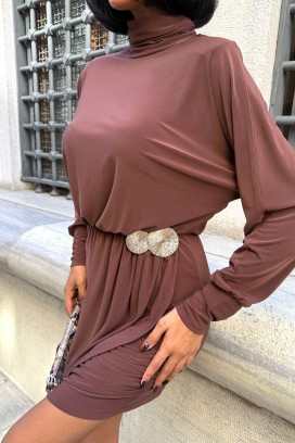 rochie ZLATINZA MOCHA