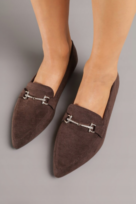 mocasini damă SELMONJA BROWN