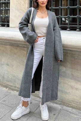 cardigan BRALONDA GREY