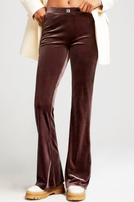 pantaloni ZAILINA BROWN