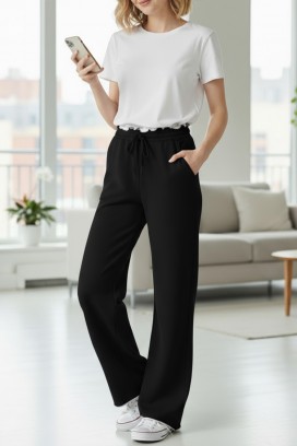 pantaloni sport MOLREDA BLACK