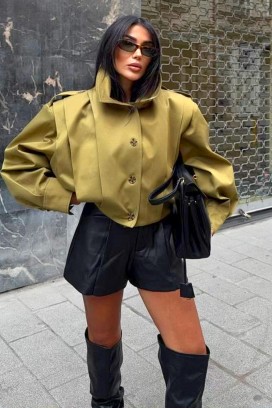 geacă PREZILDA OLIVE