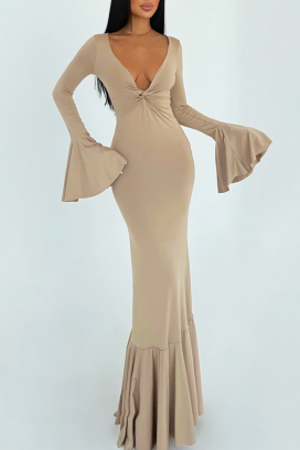 rochie LENZEDA BEIGE