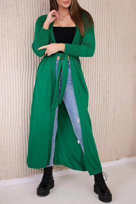 cardigan SOLMERLA GREEN