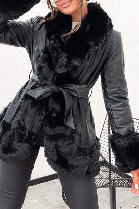 geacă JELFONDA BLACK