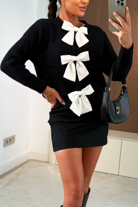 cardigan MIOFETRA BLACK