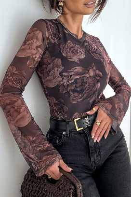 bluză damă FLONDENA BROWN