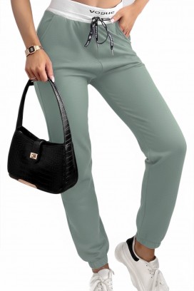 pantaloni VESTORDA GREEN