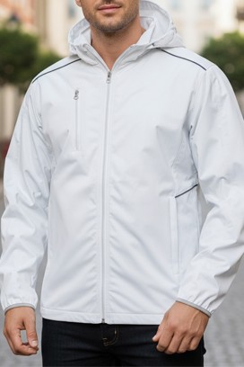 geacă bărbați KETOLDO WHITE