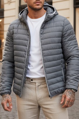 geacă bărbați BERONGO GREY