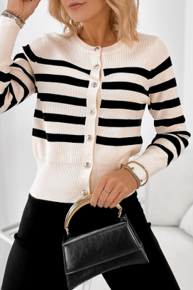 cardigan GRALMERDA WHITE