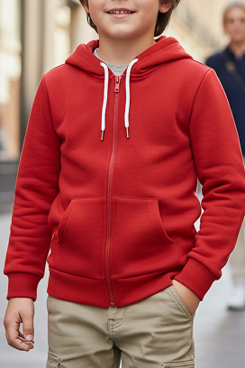 hanorac copii TRONDIN RED