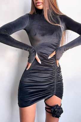 rochie GROMERFA BLACK