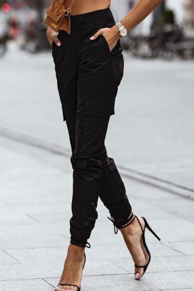 pantaloni TREZOLDA BLACK
