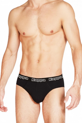 slip pentru bărbați KAPPA FOUR SEASONS BLACK