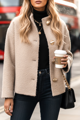 palton LORDANA BEIGE