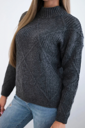 pulover PLETOLDA GREY