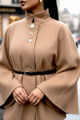 poncho POLPONZA BEIGE