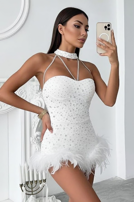 rochie ABENIKTA WHITE