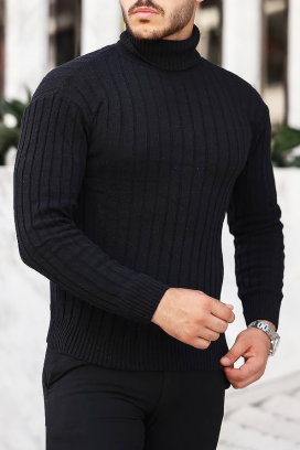 pulover bărbați BERELGO BLACK