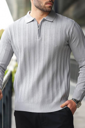pulover bărbați MATELDO GREY