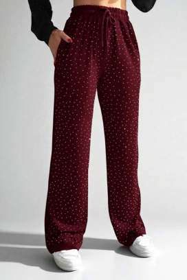pantaloni TOLSINA BORDO