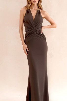 rochie MELINZANA BROWN