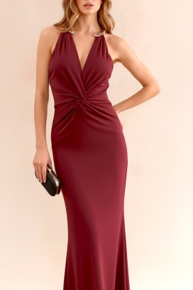 rochie MELINZANA BORDO