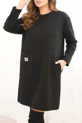 tunică DANZONA BLACK