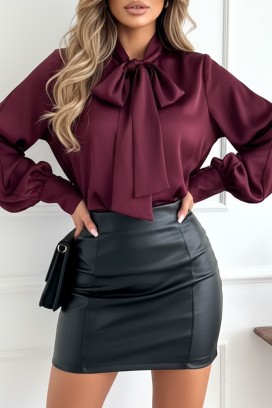 bluză damă BRENDILZA BORDO