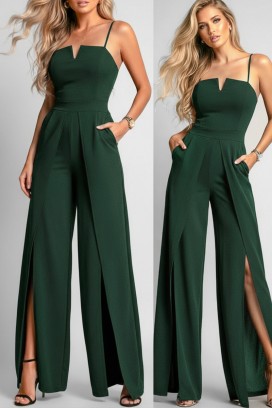 salopetă URMINDA GREEN