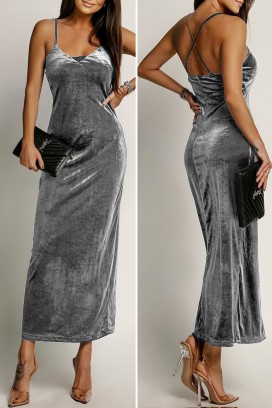 rochie ZERFILGA SILVER