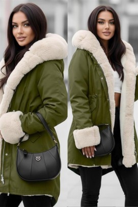 geacă LEILUSHA GREEN