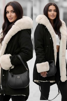 geacă LEILUSHA BLACK