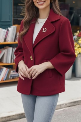 palton ZOLTINDA BORDO