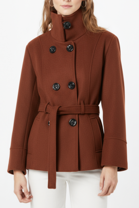 palton BLENZINA BROWN