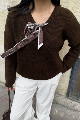 pulover SHARLINTA BROWN