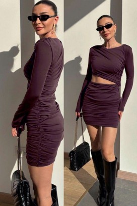 rochie VELNEDA PURPLE