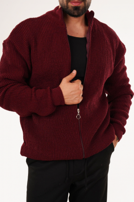 cardigan bărbați PARELMO BORDO