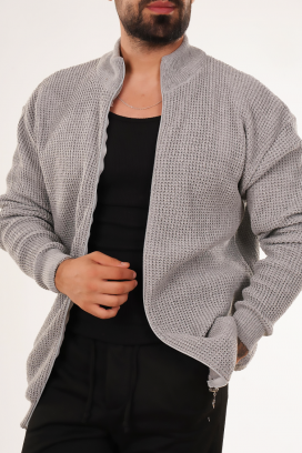 cardigan bărbați PARELMO GREY