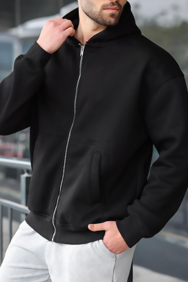 hanorac bărbați VERGERO BLACK