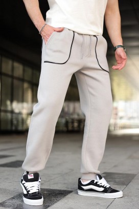 pantaloni bărbați FONTOR LIGHT GREY