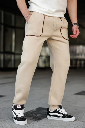 pantaloni bărbați FONTOR BEIGE