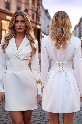 rochie BLANDENZA WHITE